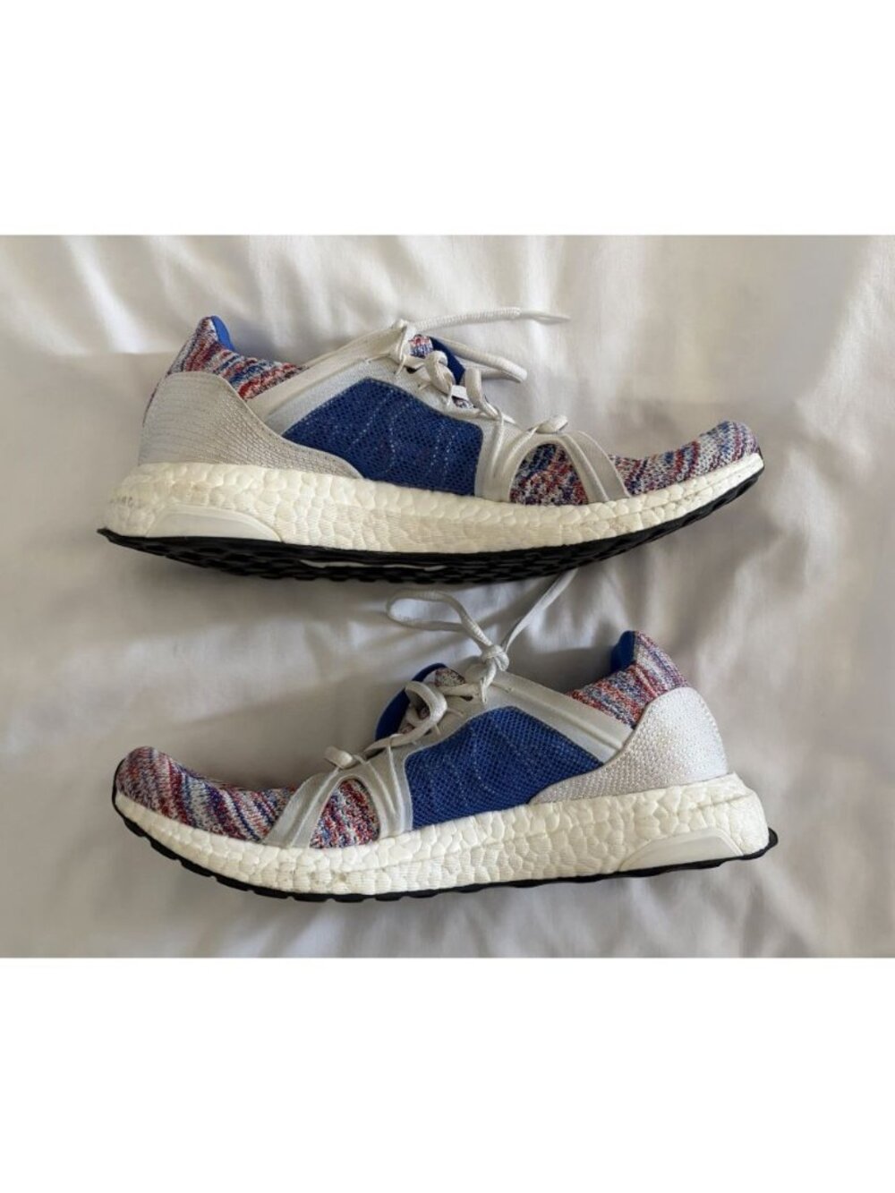 Adidas Ultra Boost Parley Stella McCartney Hi-Res Blue Women's Sz 7.5 - Picture 2 of 7